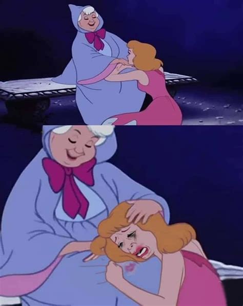 cinderella crying meme.